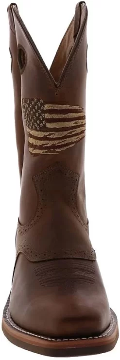 Botte Occidentale Roughstock Patriot Pour Hommes ARIAT -Ariat 414iqSq3MdL. AC UL1000