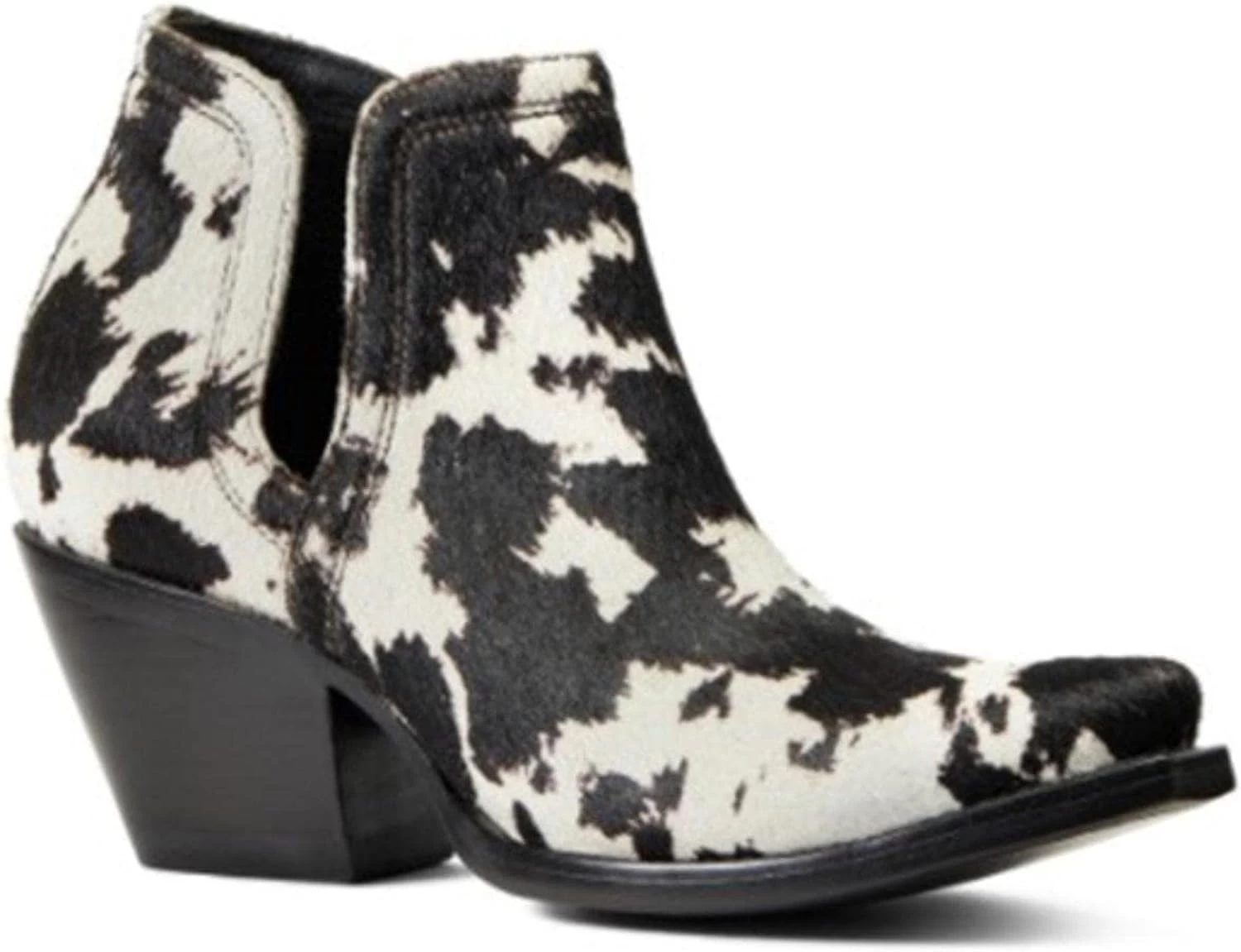 ARIAT Women's WMS Dixon Haircalf Blk And Wht Hair Sur Western Boot 2 ARIAT Women's WMS Dixon Haircalf Blk And Wht Hair Sur Western Boot – Image 2