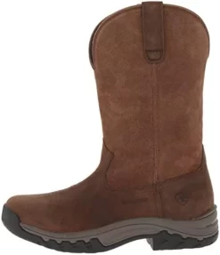 Ariat Bottes étanches à Traction Tout Terrain - Botte De Travail En Cuir Occidental Pour Femmes