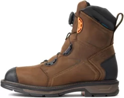 Ariat Homme WorkHog XT 8" BOA Étanche Carbone Toe Work Boot Chocolat Brun 8.5 Large