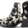 ARIAT Women's WMS Dixon Haircalf Blk And Wht Hair Sur Western Boot