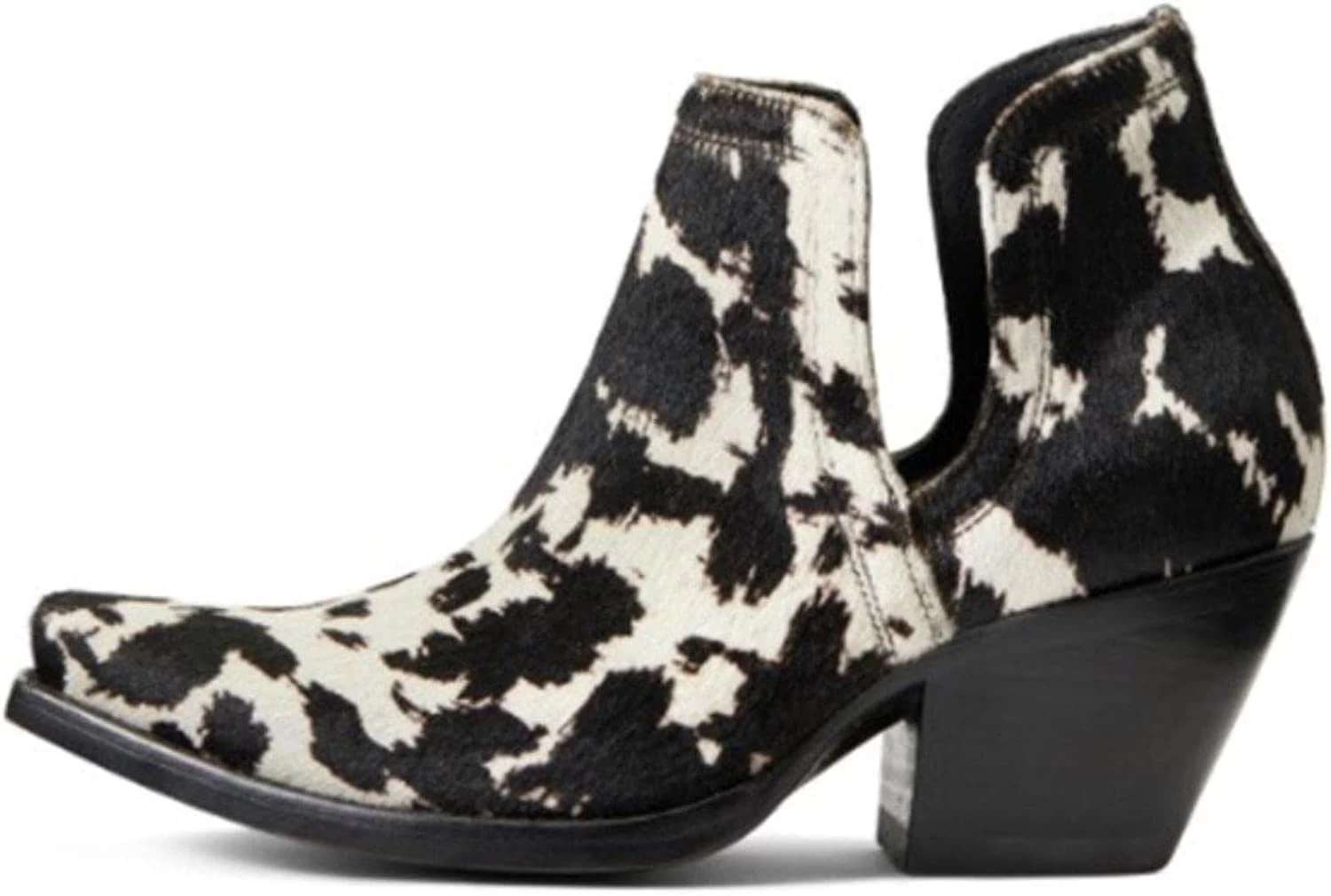 ARIAT Women's WMS Dixon Haircalf Blk And Wht Hair Sur Western Boot 1 ARIAT Women's WMS Dixon Haircalf Blk And Wht Hair Sur Western Boot