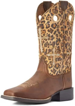 ARIAT Women's Round Up Crossroads Western Boot