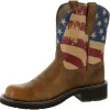 Ariat Women's Fatbaby Heritage Patriot Western Boot