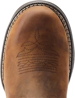 ARIAT Women's Anthem Round Toe Shortie Waterproof Western Boot -Ariat 61UyskZSjKL. AC UL1500
