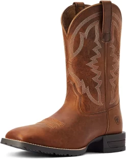 ARIAT Men's Hybrid Ranchwork Western Boot