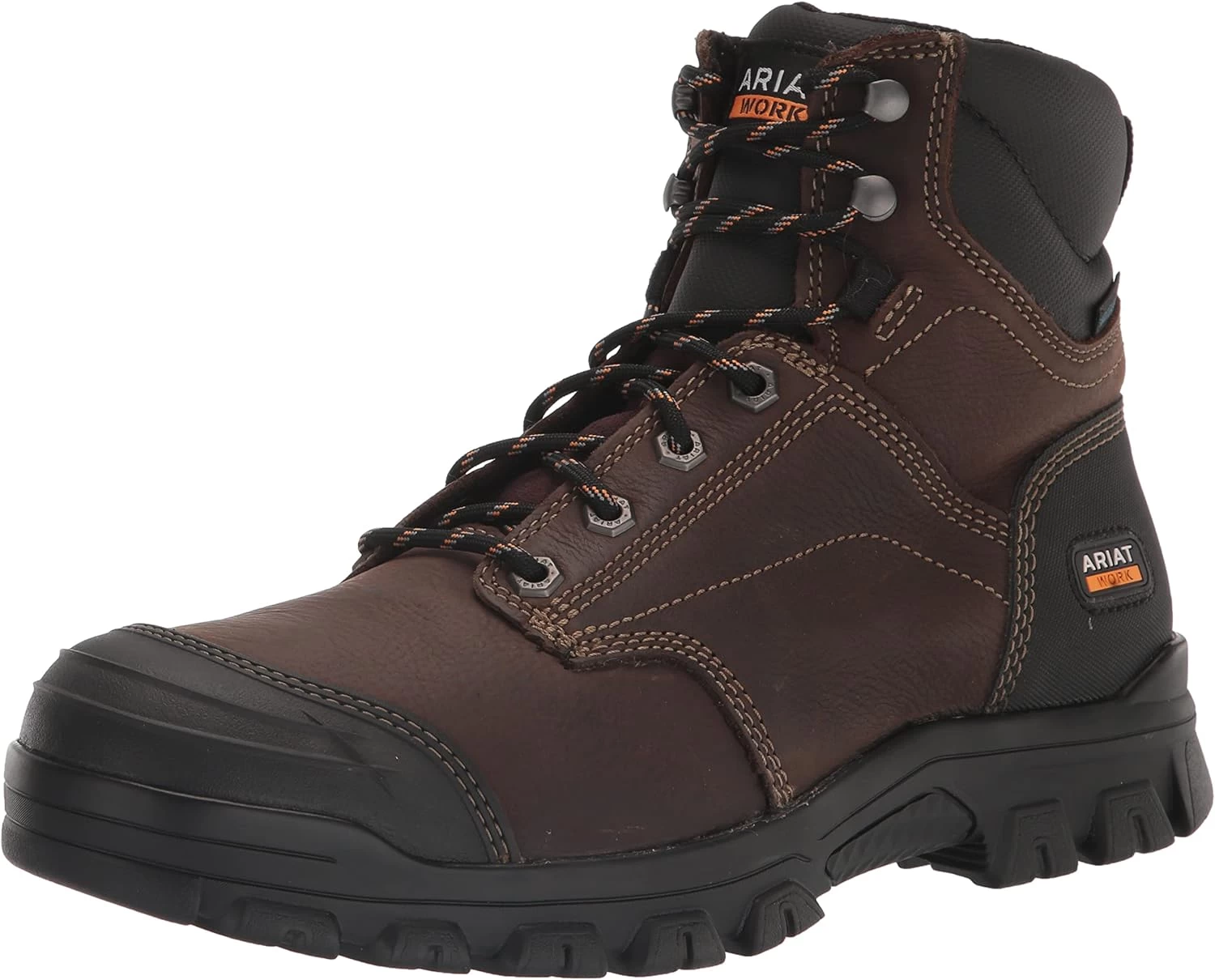 ARIAT Men's MNS Treadfast 6 "H2o Drk BRN Fire And Safety Boot 1 ARIAT Men's MNS Treadfast 6 "H2o Drk BRN Fire And Safety Boot