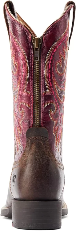 Chaussure Femme ARIAT Round Up Back Zip Western -Ariat 71UBgfhxoiL. AC UL1500