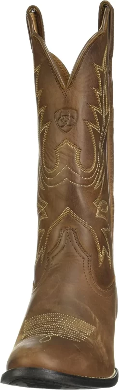 Bottes Occidentales à Bout Rond Ariat Heritage - Bottes Cowgirl En Cuir Pour Femmes 10 Bottes Occidentales à Bout Rond Ariat Heritage - Bottes Cowgirl En Cuir Pour Femmes -Ariat 71YorL9xYyL. AC UL1500 1