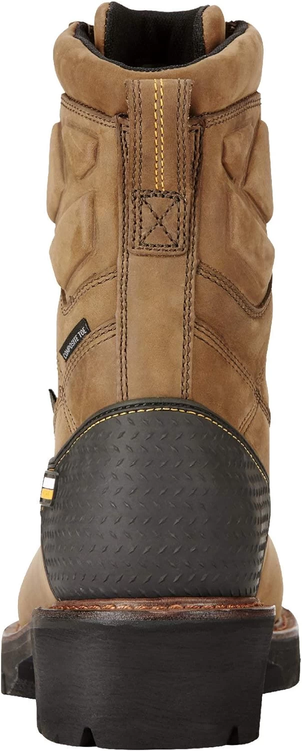Ariat Powerline 8 ”400g Botte De Travail Composite étanche - Bottes De Travail En Cuir Pour Hommes 5 Ariat Powerline 8 ”400g Botte De Travail Composite étanche - Bottes De Travail En Cuir Pour Hommes – Image 5