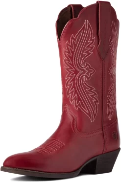 Ariat Patrimoine Des Femmes R Toe Stretchfit Western Boot