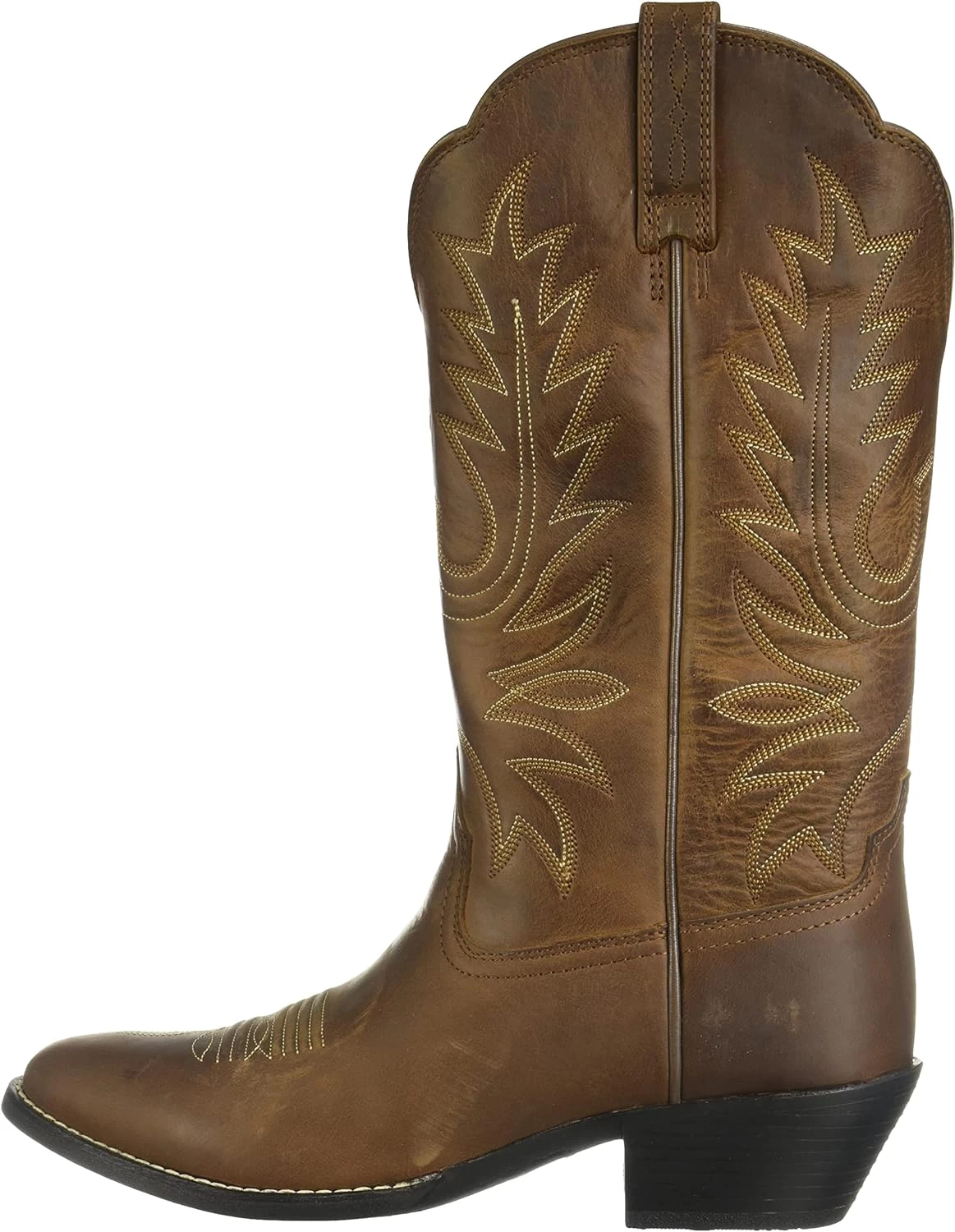 Bottes Occidentales à Bout Rond Ariat Heritage - Bottes Cowgirl En Cuir Pour Femmes 9 Bottes Occidentales à Bout Rond Ariat Heritage - Bottes Cowgirl En Cuir Pour Femmes – Image 9