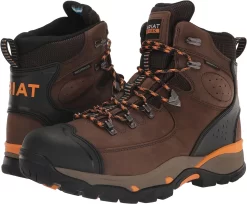 Ariat Botte De Travail étanche 6 "Endeavour Pour Hommes -Ariat 812kRp MhdL. AC UL1500
