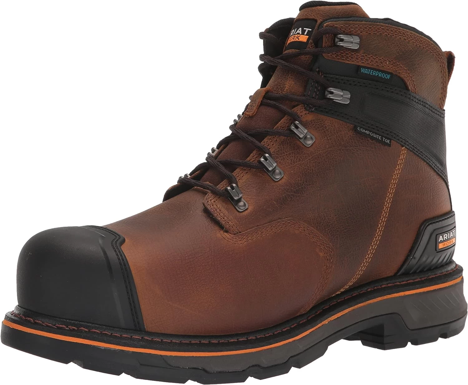 ARIAT Men's Stump Jumper 6 "Boot étanche à Bout Composite Western 1 ARIAT Men's Stump Jumper 6 "Boot étanche à Bout Composite Western