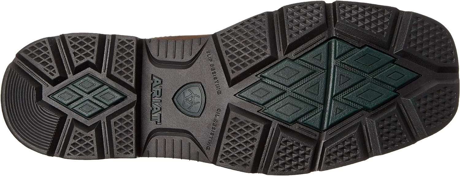 Ariat Mens Groundbreaker Wide Square Toe Waterproof Steel Toe Work Boot Palm Brown/Ballistic Brown 10.5 Wide 4 Ariat Mens Groundbreaker Wide Square Toe Waterproof Steel Toe Work Boot Palm Brown/Ballistic Brown 10.5 Wide – Image 4