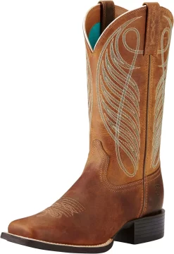 ARIAT Womens Round Up Wide Square Toe Western Boot -Ariat 81Vw6uvvQIL. AC UL1500