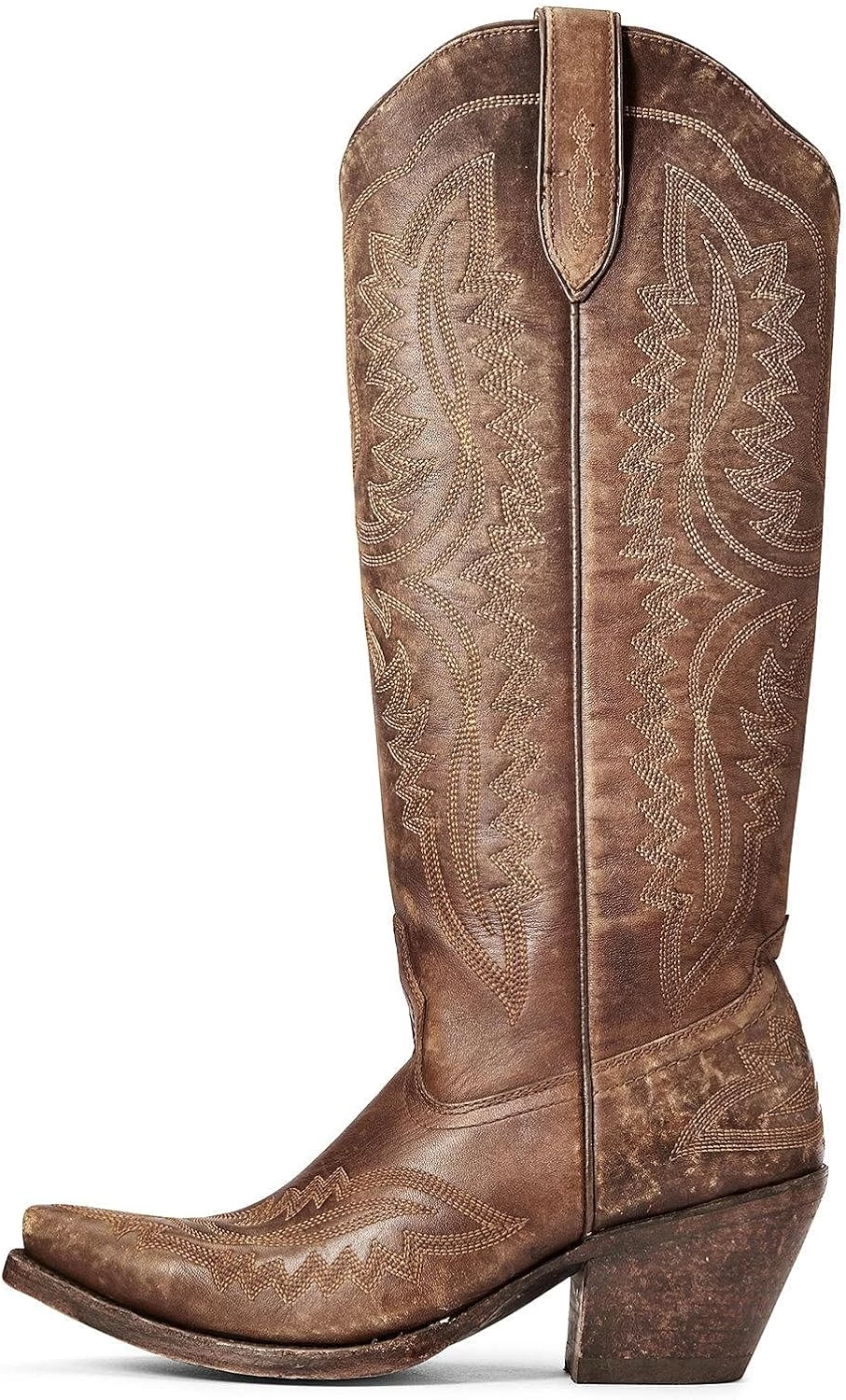 ARIAT Femmes WMS Casanova Naturlly Distrsd BRN Western Boot 1 ARIAT Femmes WMS Casanova Naturlly Distrsd BRN Western Boot