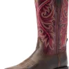 Chaussure Femme ARIAT Round Up Back Zip Western
