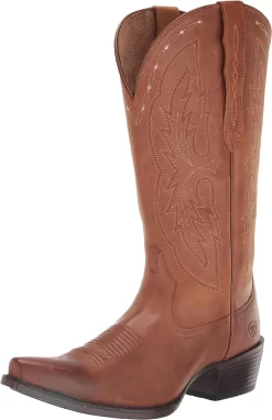 ARIAT Femmes WMS Heritage X Toe Elastic CLF Trsurd Tn Western Boot