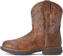 ARIAT Women's Anthem Round Toe Shortie Western Boot -Ariat 81z0yxSgo4L. AC UL1500