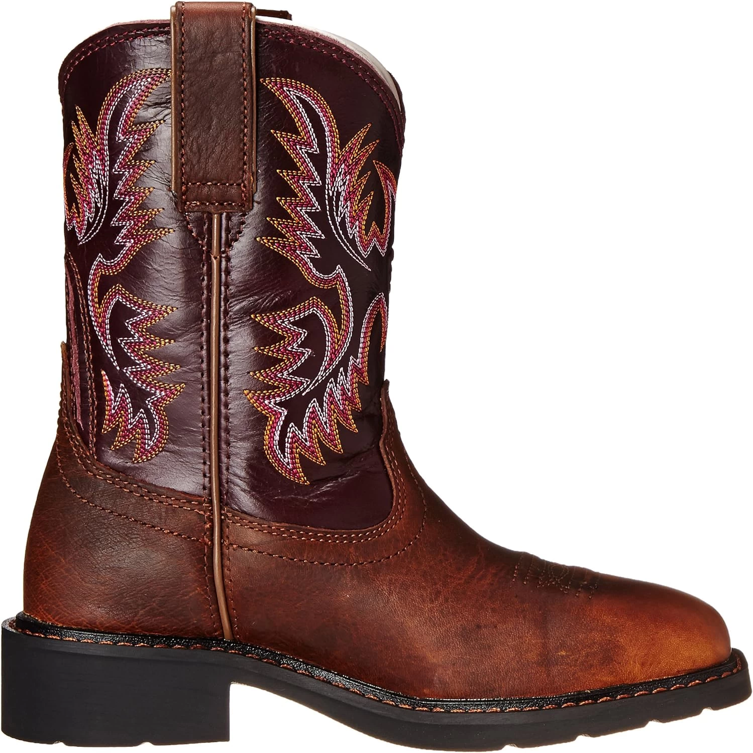 Ariat Women's Krista Pull-on Steel Toe Western Cowboy Boot 6 Ariat Women's Krista Pull-on Steel Toe Western Cowboy Boot – Image 6