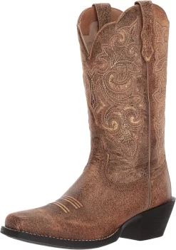 Ariat Women's Round Up Square Toe Western Cowboy Boot