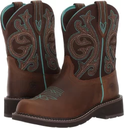 Bottes Occidentales En Cuir Fatbaby Pour Femmes ARIAT -Ariat 91fYJW7dE3L. AC UL1500