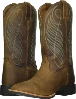 ARIAT Women's Round Up Wide Square Toe Waterproof Western Boot -Ariat 91jrizakjRL. AC UL1500