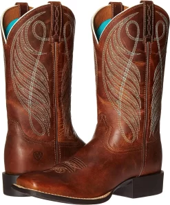 Ariat Women's Round Up Wide Square Toe Western Boot -Ariat A1K6efnQcZL. AC UL1500