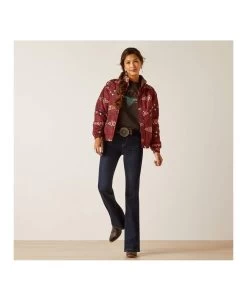 BLOUSON ARIAT ALAMO PRINT -Ariat blouson ariat alamo print 4