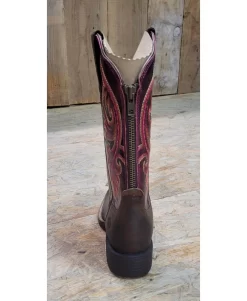 BOTTES ARIAT ROUND UP BACK... -Ariat bottes ariat round up back zip f3 2