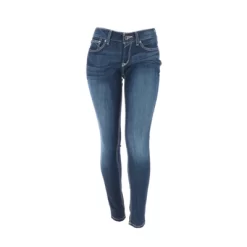 Ariat Western Denim R.E.A.L. Med Rise Skinny Ella Woman's Céleste 25R