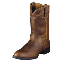Ariat Bottes Western Heritage Roper Femme Marron 38