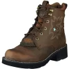 Ariat Botte Western Probaby Lacer B Driftwood Brown 41