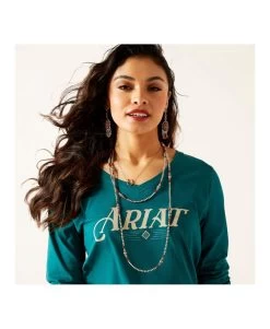 TEE SHIRT ARIAT VIBRANT -Ariat tee shirt ariat vibrant 3